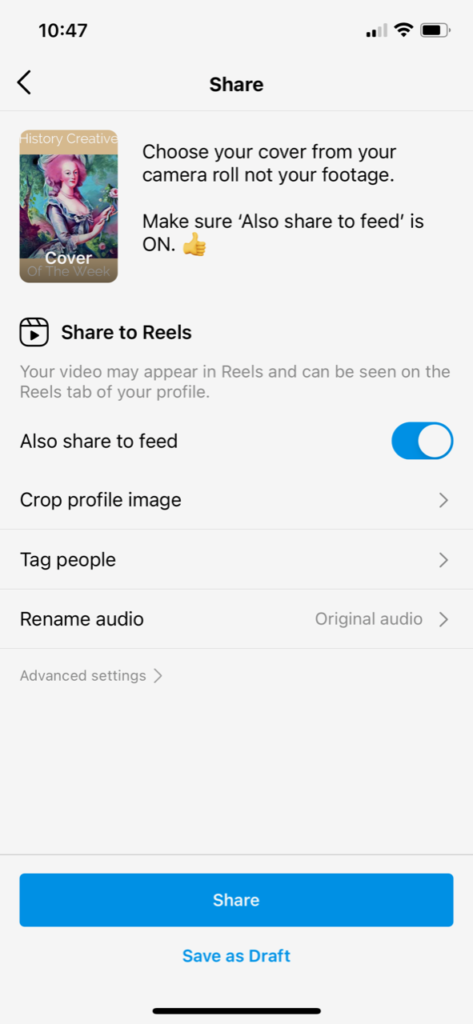 Instagram Reels Covers